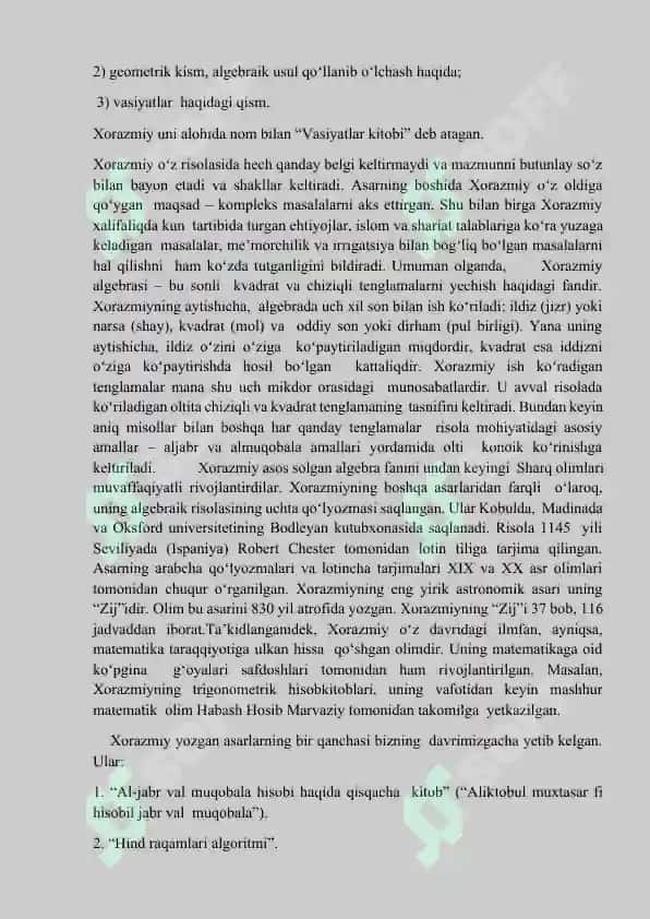 BOSHLANG’ICH SINFLARDA KASRLARNI O’QITISH METODIKASI 8