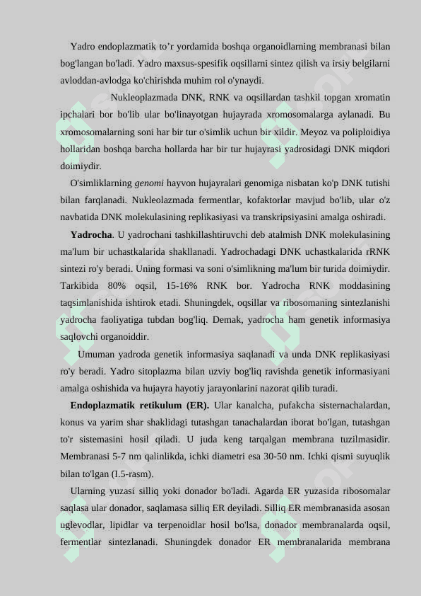 O'simlik hujayrasining kimyoviy tarkibi 8