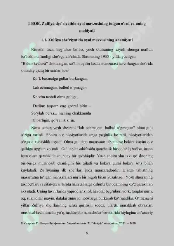 Zulfiya she’riyatida ayol mavzusining analizi 4