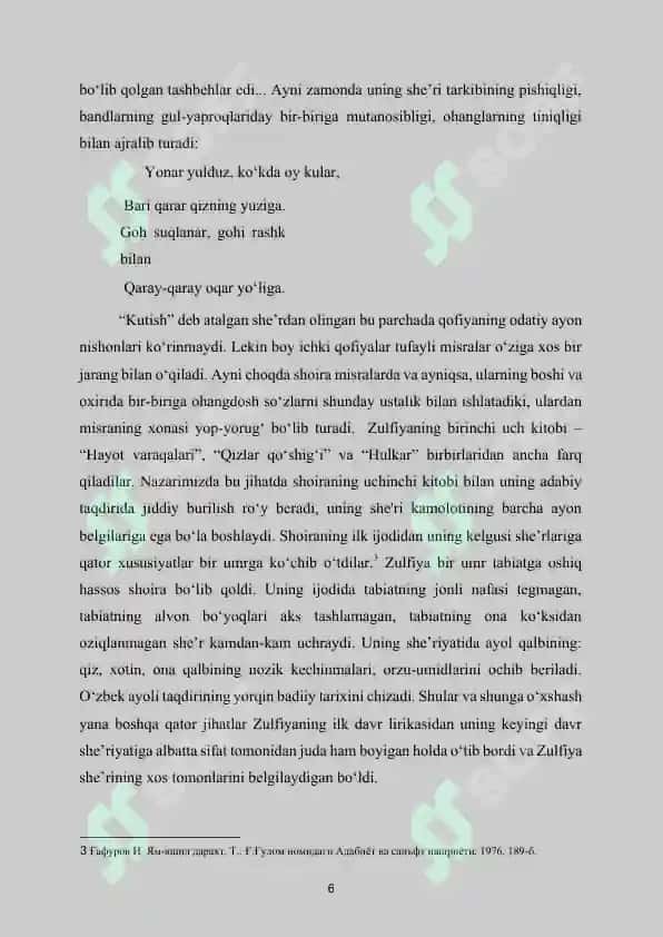 Zulfiya she’riyatida ayol mavzusining analizi 5
