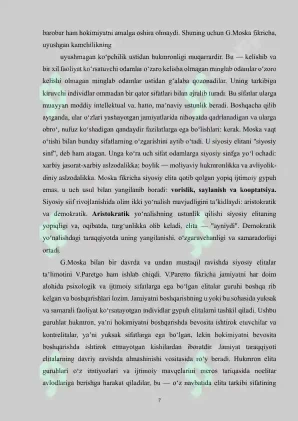Davlat va Huquq Nazariyasi 7