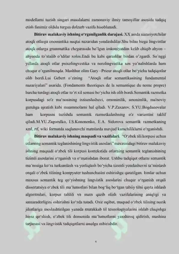 Atoqli Otlar Semantik Teglashning Lingvistik Asoslari 4