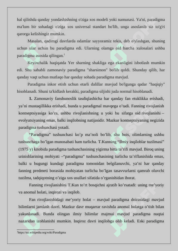 Asosiy sotsiologik paradigmalar 3