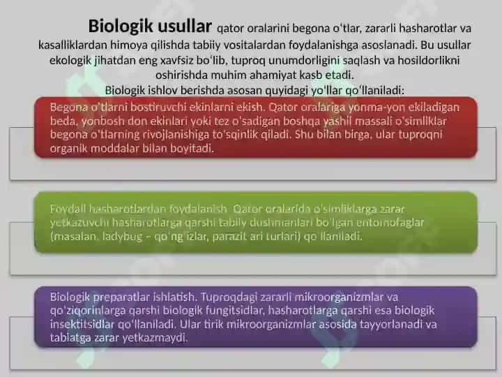 Bog‘qatororalariga ishlov berish 8