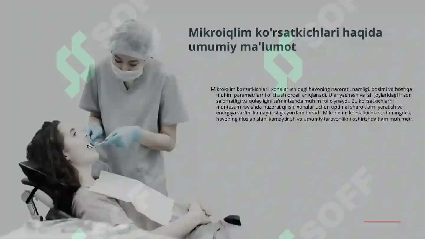 Xonalarning mikroiqlim ko'rsatkichlarini tekshirish va baholash 3