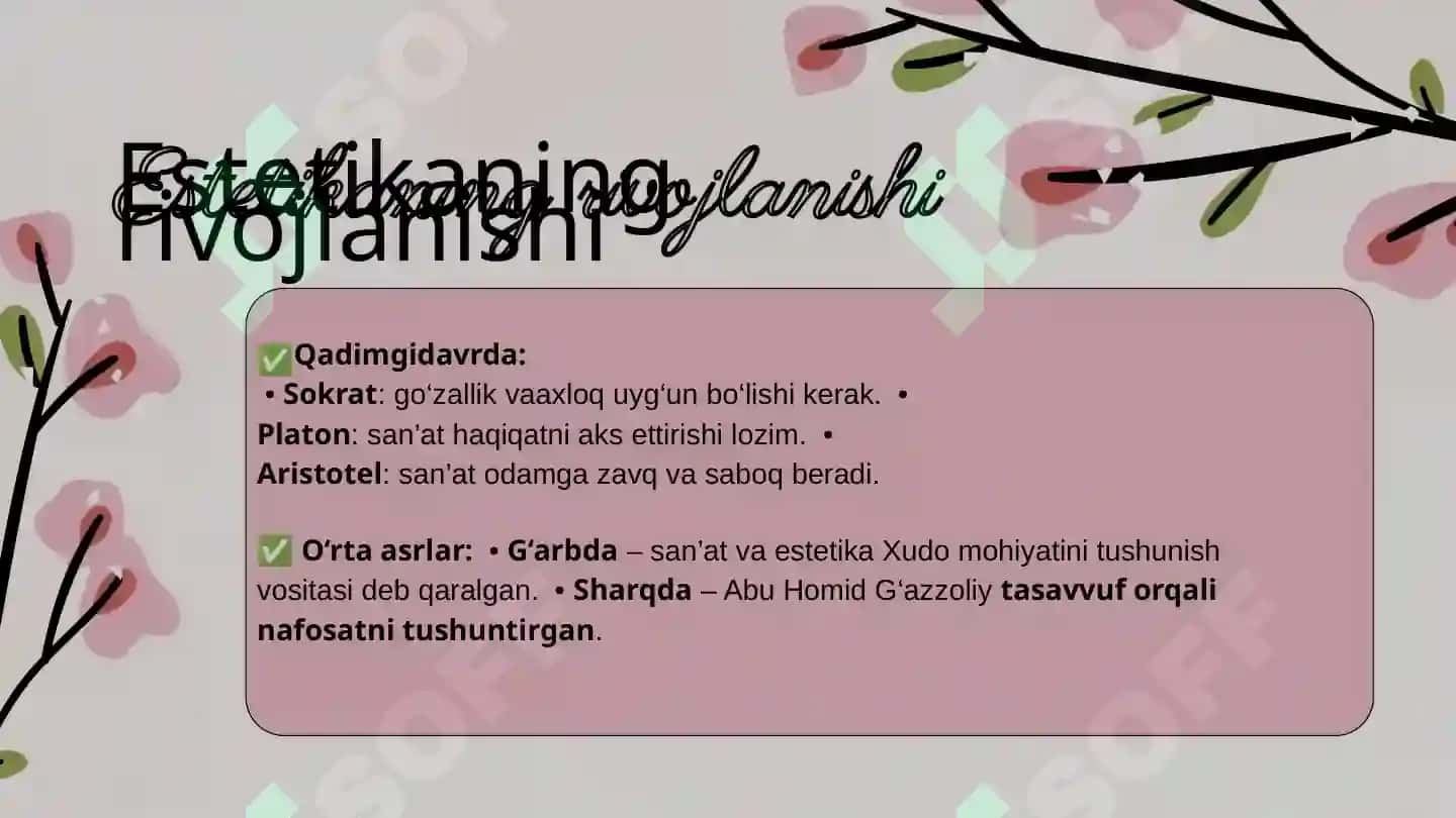 Estetika 5