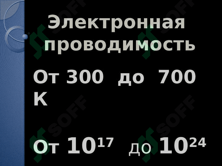 Электрический ток в полупроводниках 6