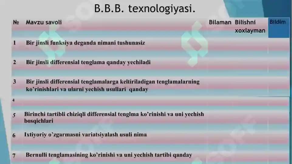 Ikki oʻlchovli integralni hisoblash, geometrik va mexanik ma’nosi 4