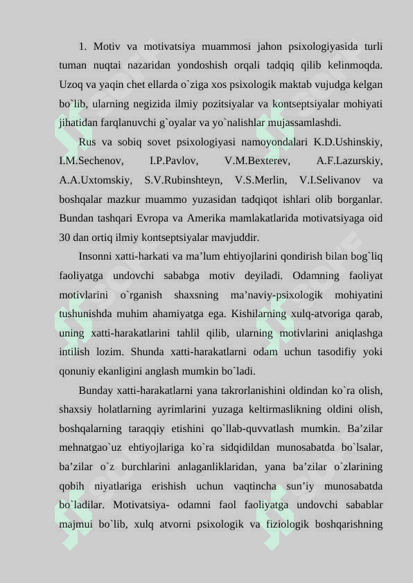 Motivatsiya 2