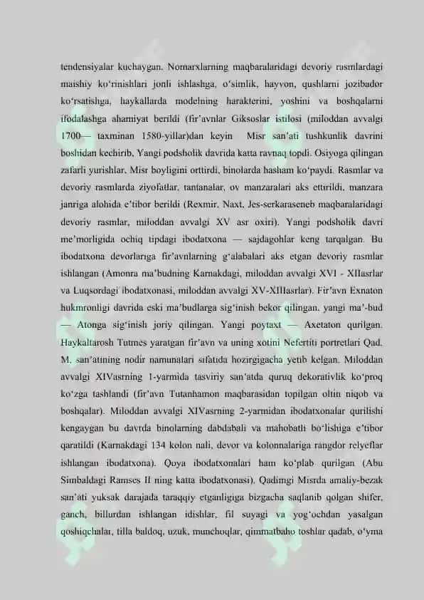 Qadimgi Misr va Din. Referat 4