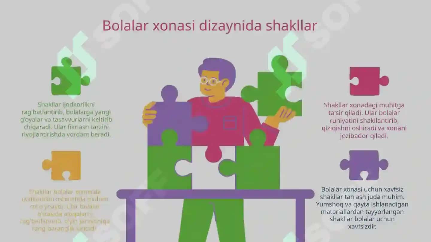 Turar joy binolarida bolalar xonasi interiori 4