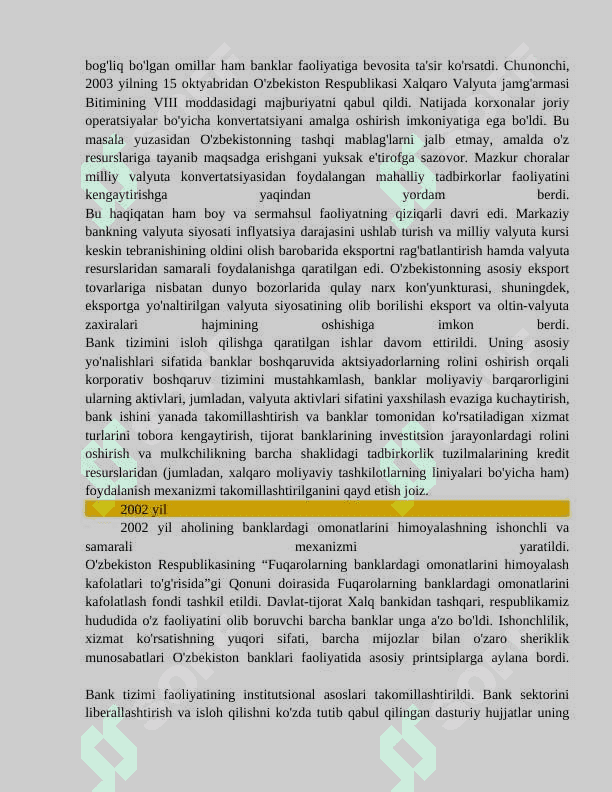 Oʻzbekiston Respublikasi Markaziy banki 7