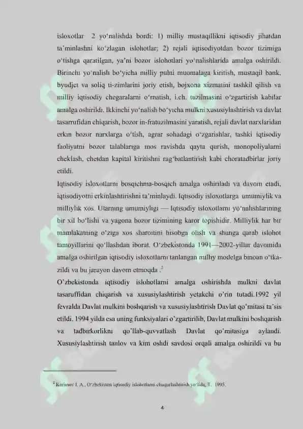 Davlat bosh islohotlar tamoyilining nazariy asoslari 4