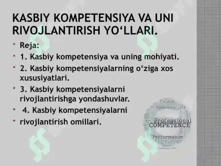 Kasbiy kompetensiyava uning rivojlantirish yo‘llari 2