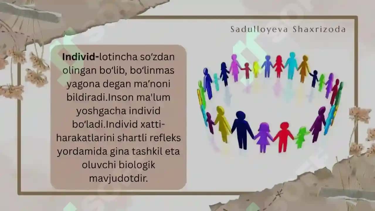 Shaxsning rivojlanishi tarbiyasi va ijtimoiylashuvi 3