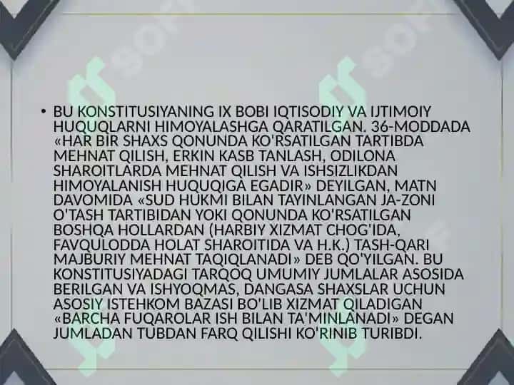 MEHNAT MUHOFAZASIGA OID DAVLAT QONUNCHILIGI 3