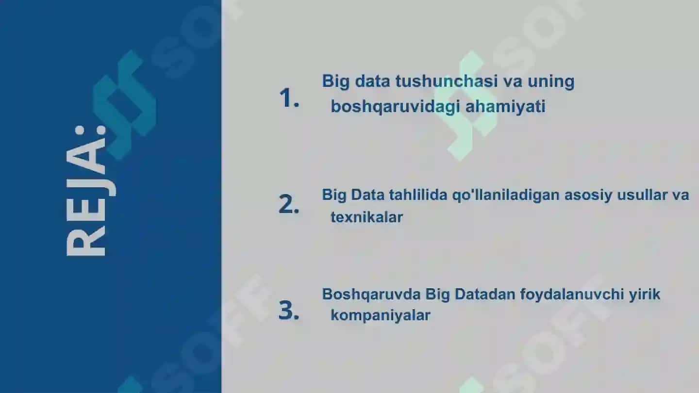 BIG DATA haqida  ma'lumotlar 2