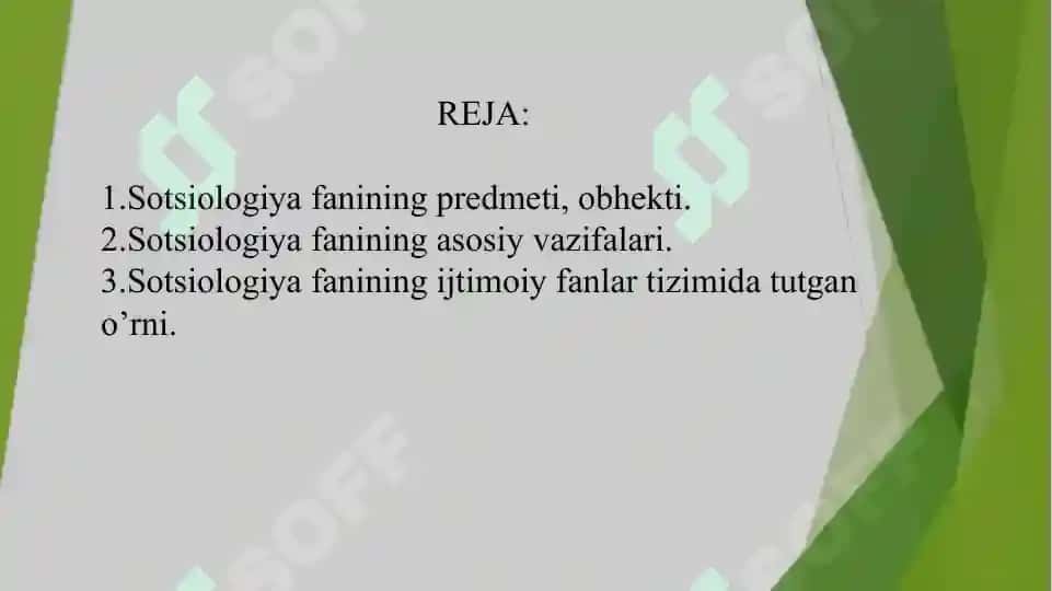 Sotsiologiya fanining asosiy vazifalari 2