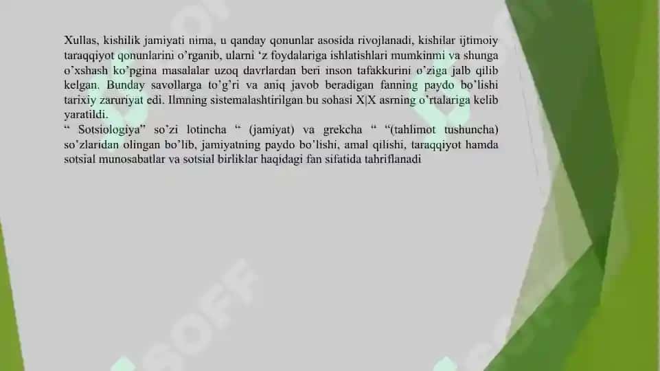 Sotsiologiya fanining asosiy vazifalari 4