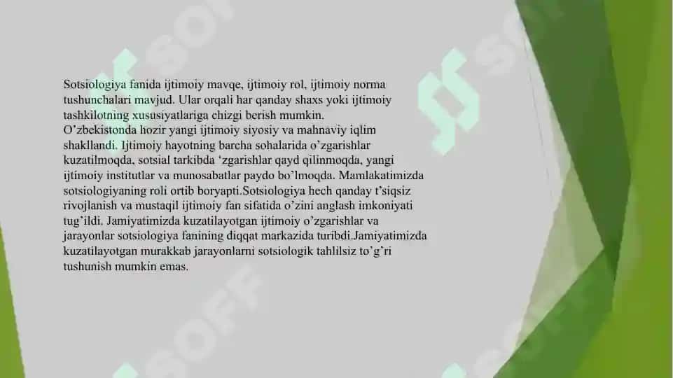 Sotsiologiya fanining asosiy vazifalari 8