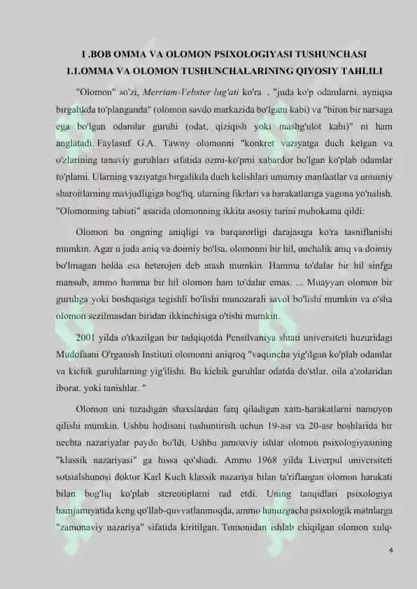 OMMA VA OLOMON PSIXOLOGIYASI 4