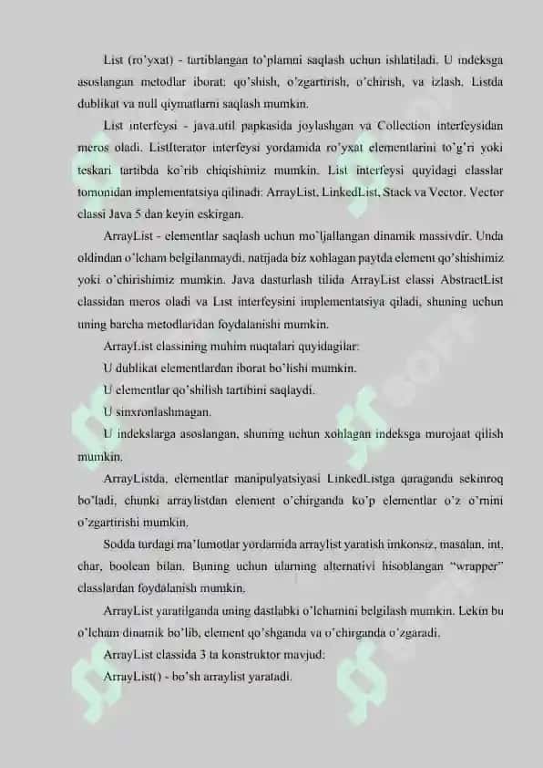 LINKED LIST YORDAMIDA TALABALARNING REYTING JADVALINI YURITISH 2