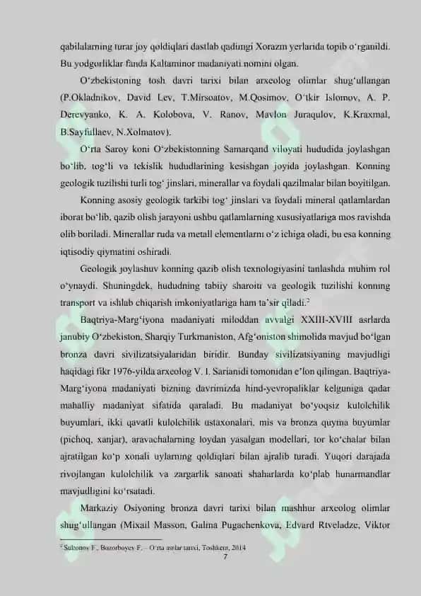 O'RTA SAROY KONI 7