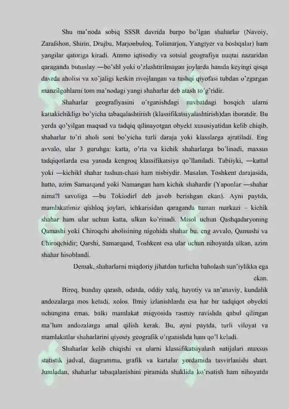 Urbanizatsiya (Iqtisodiy geografiya) 5