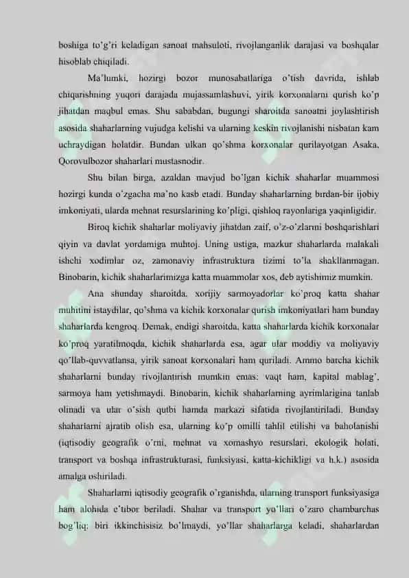 Urbanizatsiya (Iqtisodiy geografiya) 7