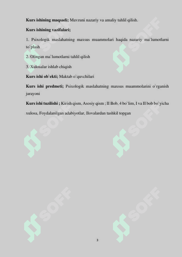 Psixolog – maslahatchining kasbiy ko`nikmalari shakllanishining psixologik asoslari 3