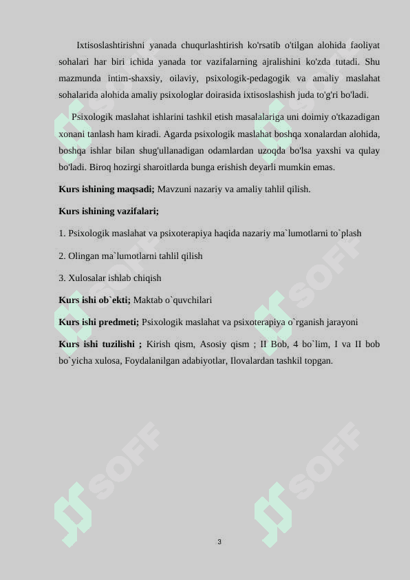 Psixologik maslahat ishini tashkil etish 3