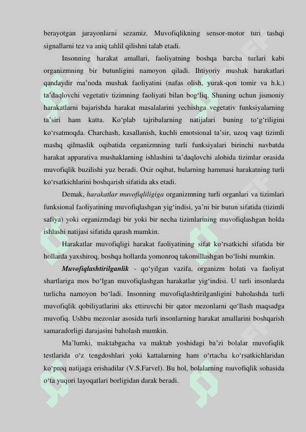 Koordinatsion qobiliyatlarni tarbiyalash 4