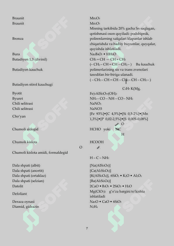 KIMYODAN ENG KERAKLI QO'LLANMA. 7