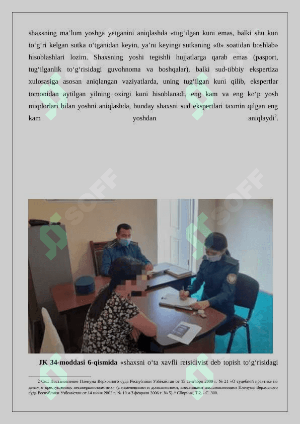 Voyaga yetmaganlar javobgarligini o’ziga xos xususiyatlari 24 8