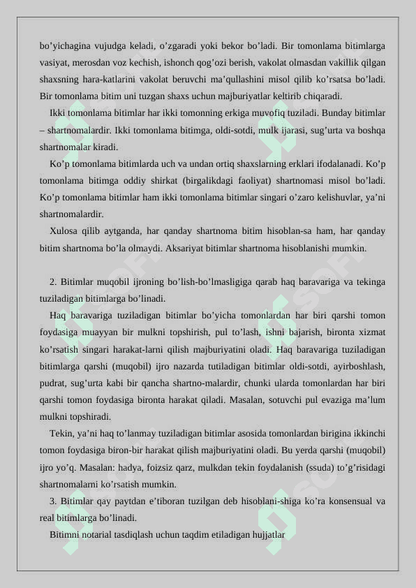 Bitimlarni tasdiqlash 3