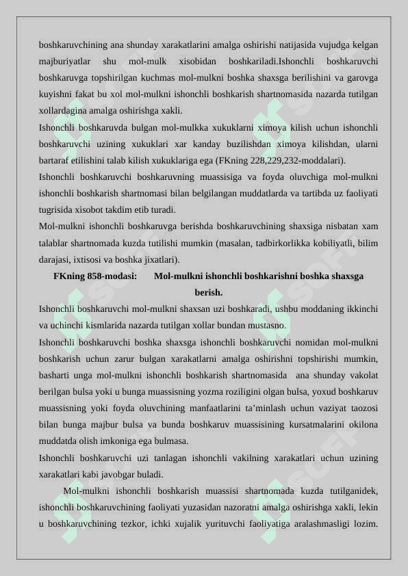 Mol-mulkni ishonchli boshqarish 24 6
