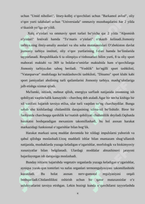 JISMONIY TARBIYA DARSLARIDA O'QUVCHILAR FAOLIYATINI TASHKIL ETISH USULLARI 4