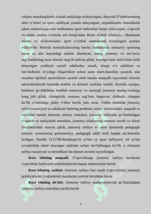 Jismoniy tarbiya darslarida o'quvchilarni faolligini shakllantirish 3