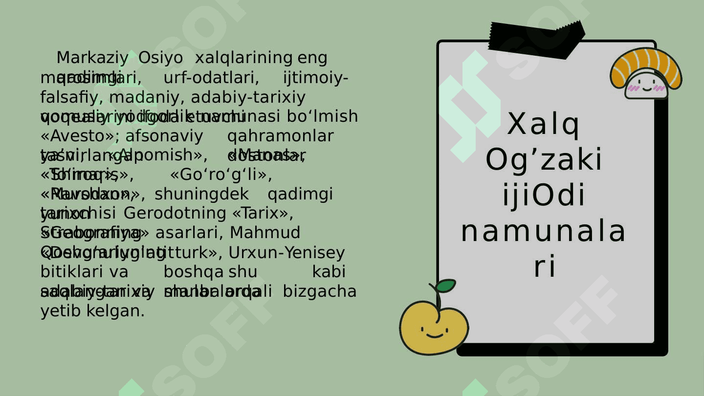 Xalq og’zaki ijodida tarbiyaga oid masalalarning ifodalanishi 5