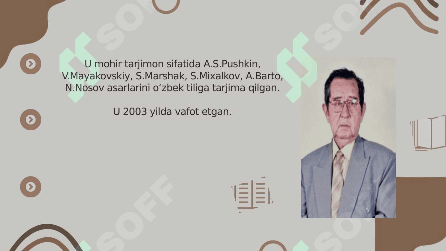 Po'lat Mo'min, Sulton Jo'ra va Hakim Nazirning ijodi 6