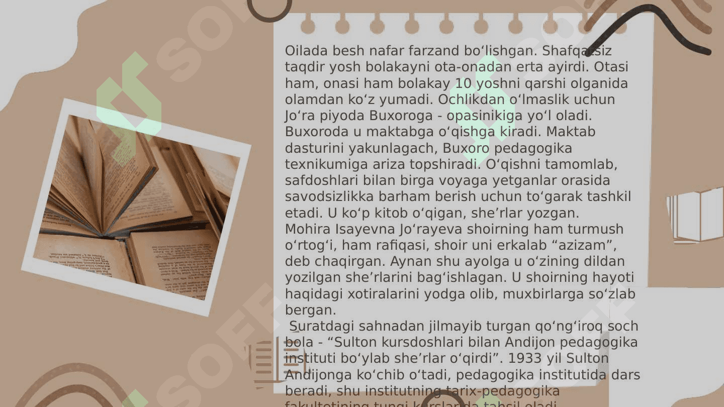 Po'lat Mo'min, Sulton Jo'ra va Hakim Nazirning ijodi 8