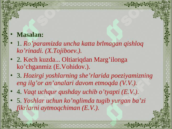 Fe’lning zamon kategoriyalari 4