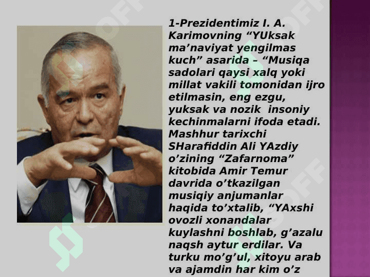 FOLKLOR SAN’ATI VA BAXSHICHILIK SAN’ATI 2
