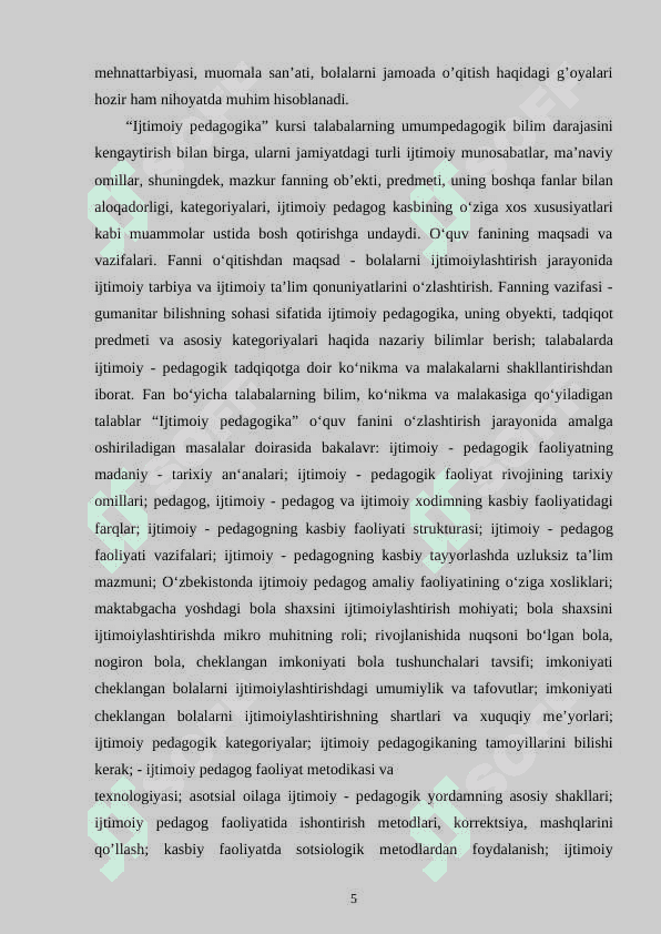 O'smir  yoshdagi o'quvchilar bilan olib boriladigan ijtimoiy pedagogik ish 5