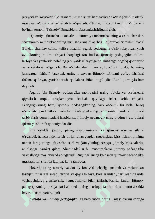 O'smir  yoshdagi o'quvchilar bilan olib boriladigan ijtimoiy pedagogik ish 7