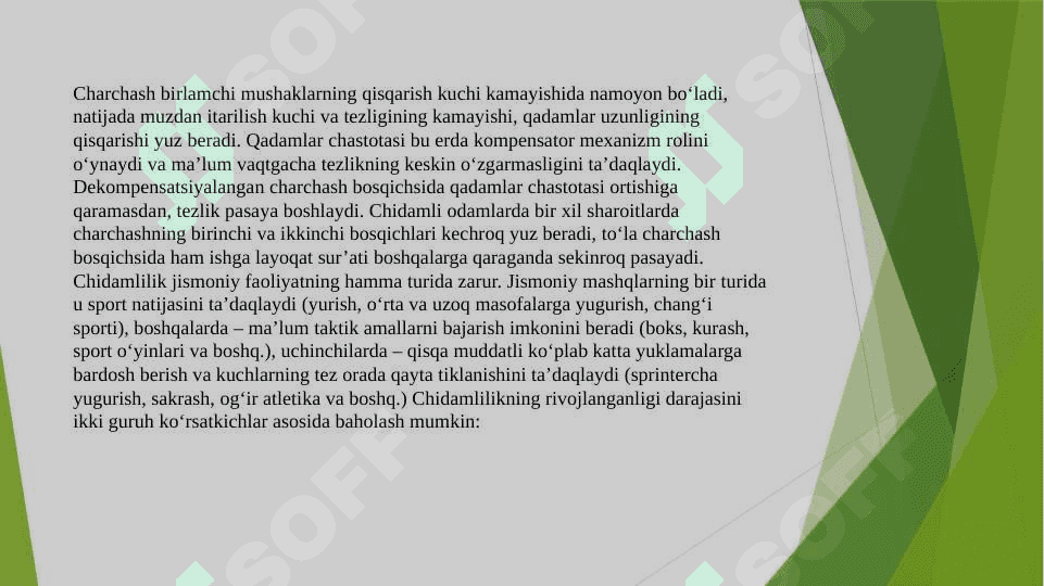 CHIDAMLILIKNI TARBIYALASH 3