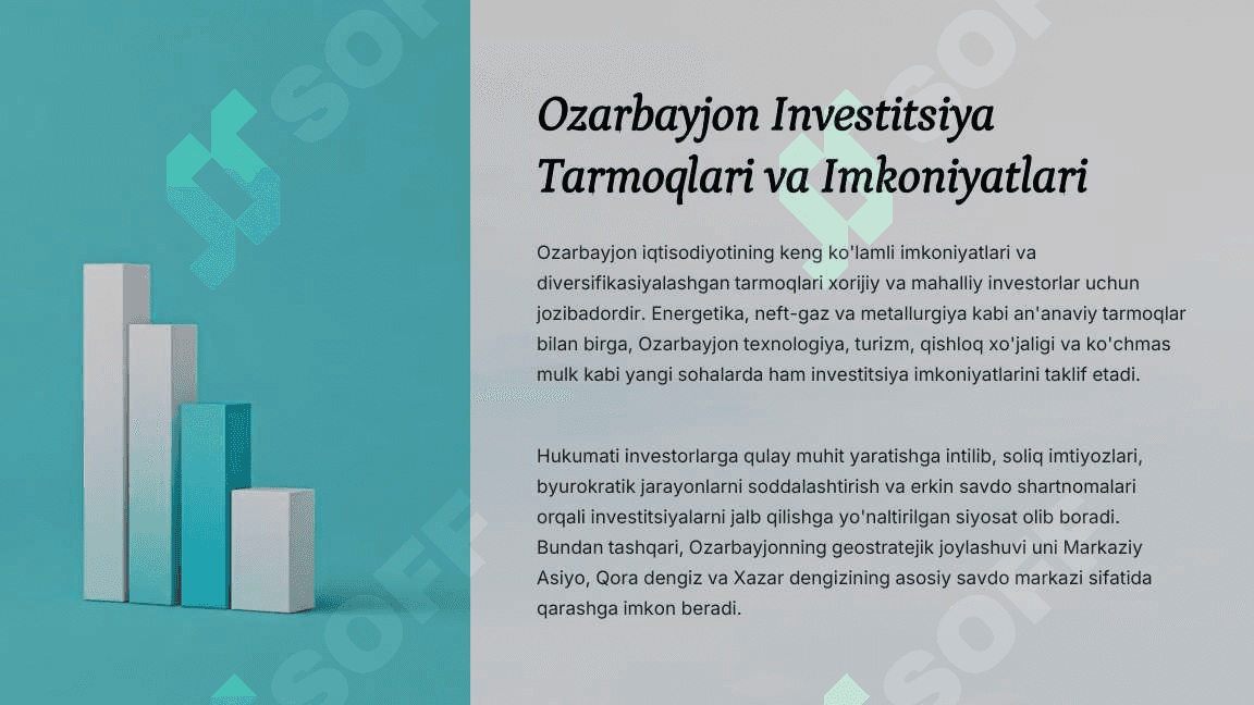Ozarbayjon davlatining investatsiya tahlili 4