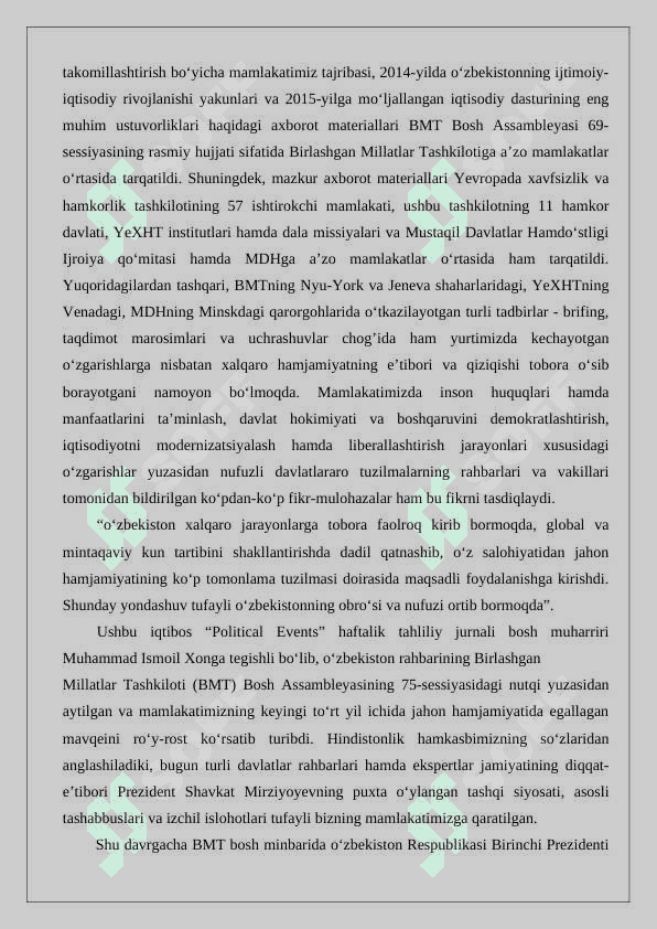 TASHQI SIYOSATI TUSHUNCHASI 4