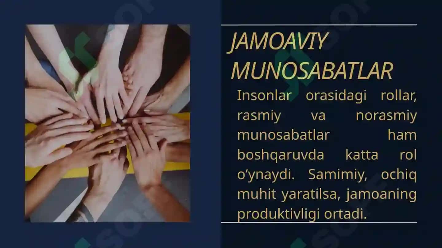 Menejment psixologiyasi: rahbarlik va liderlik 8