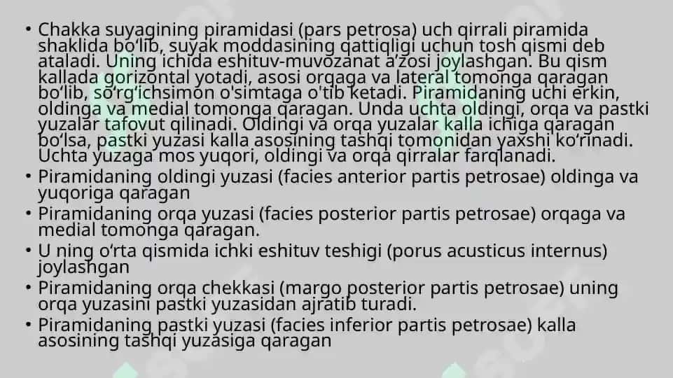 CHAKKA, YUQORI VA PASTKI JAG' SUYAGI 8